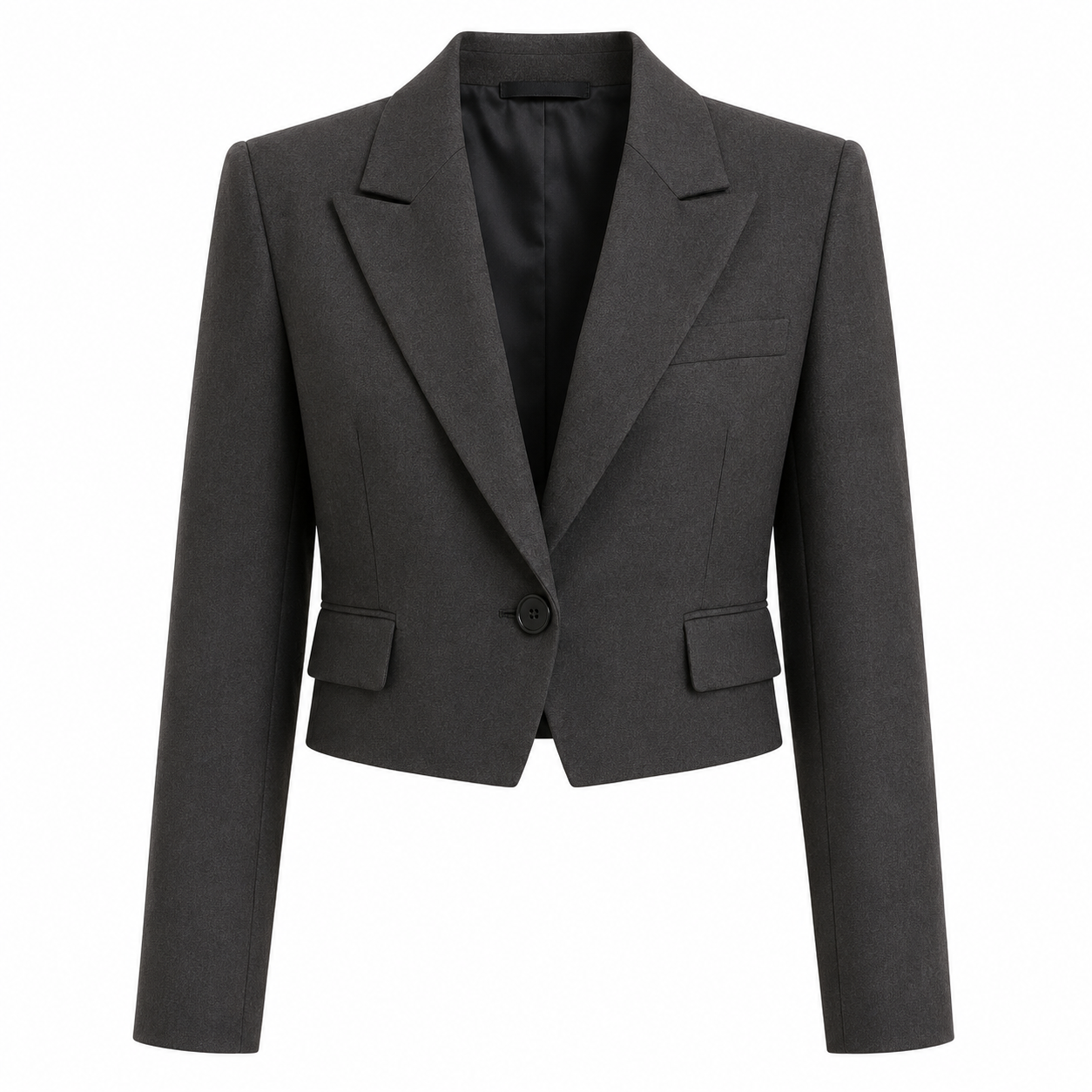 Cropped Blazers & Tailored Styles