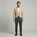 Tailored Leather Blazer