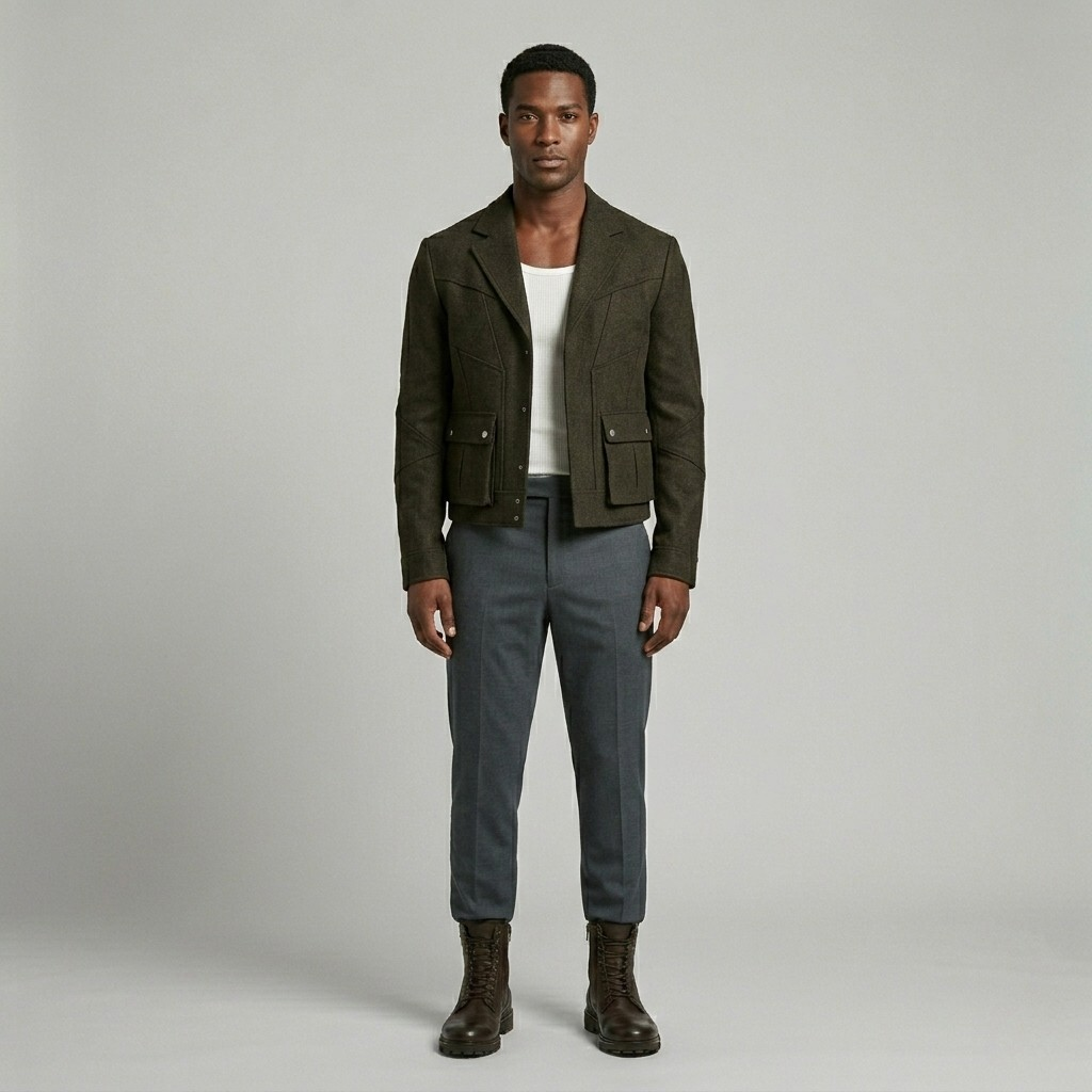 Structured Utility Blazer