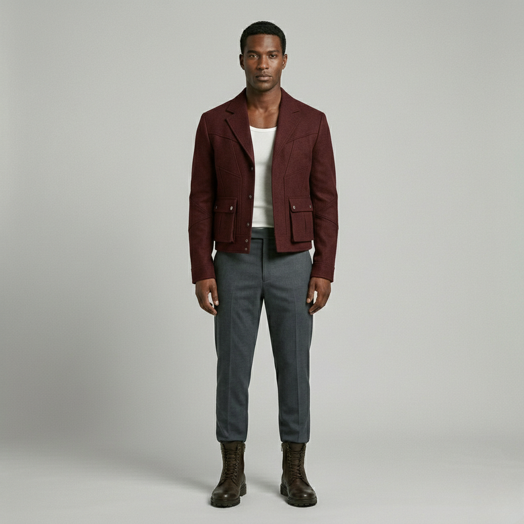 Structured Utility Blazer