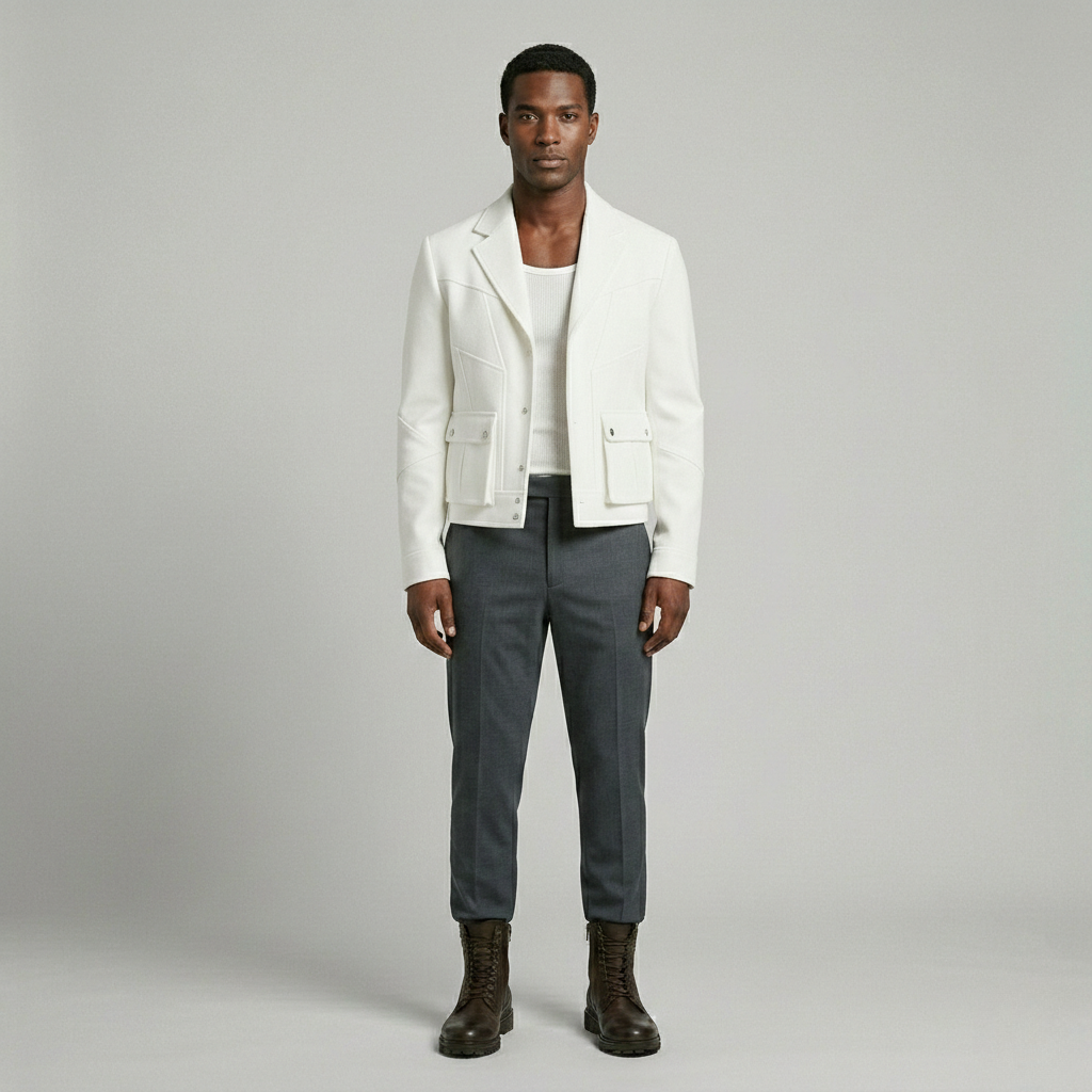 Structured Utility Blazer