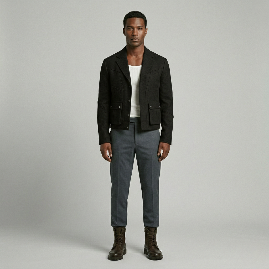 Structured Utility Blazer