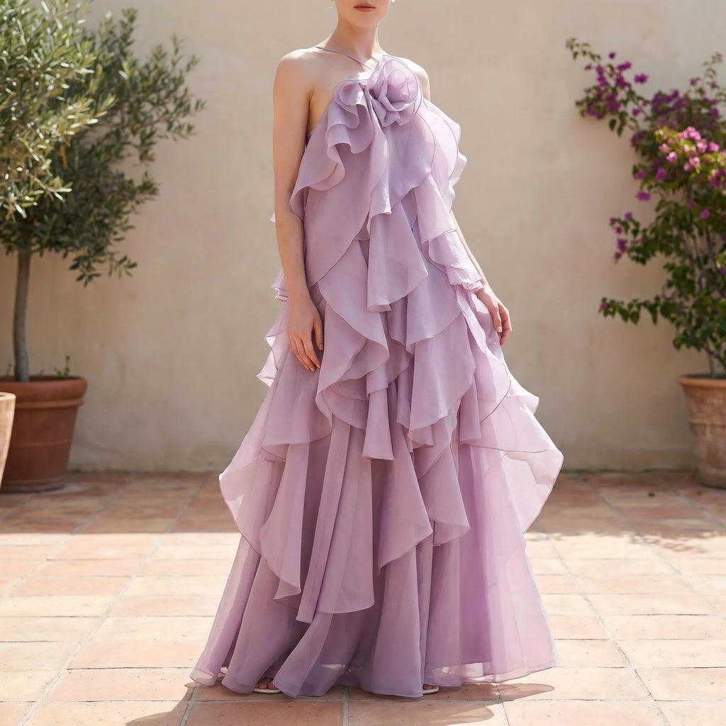 Avelina - Tiered Ruffle Maxi Dress