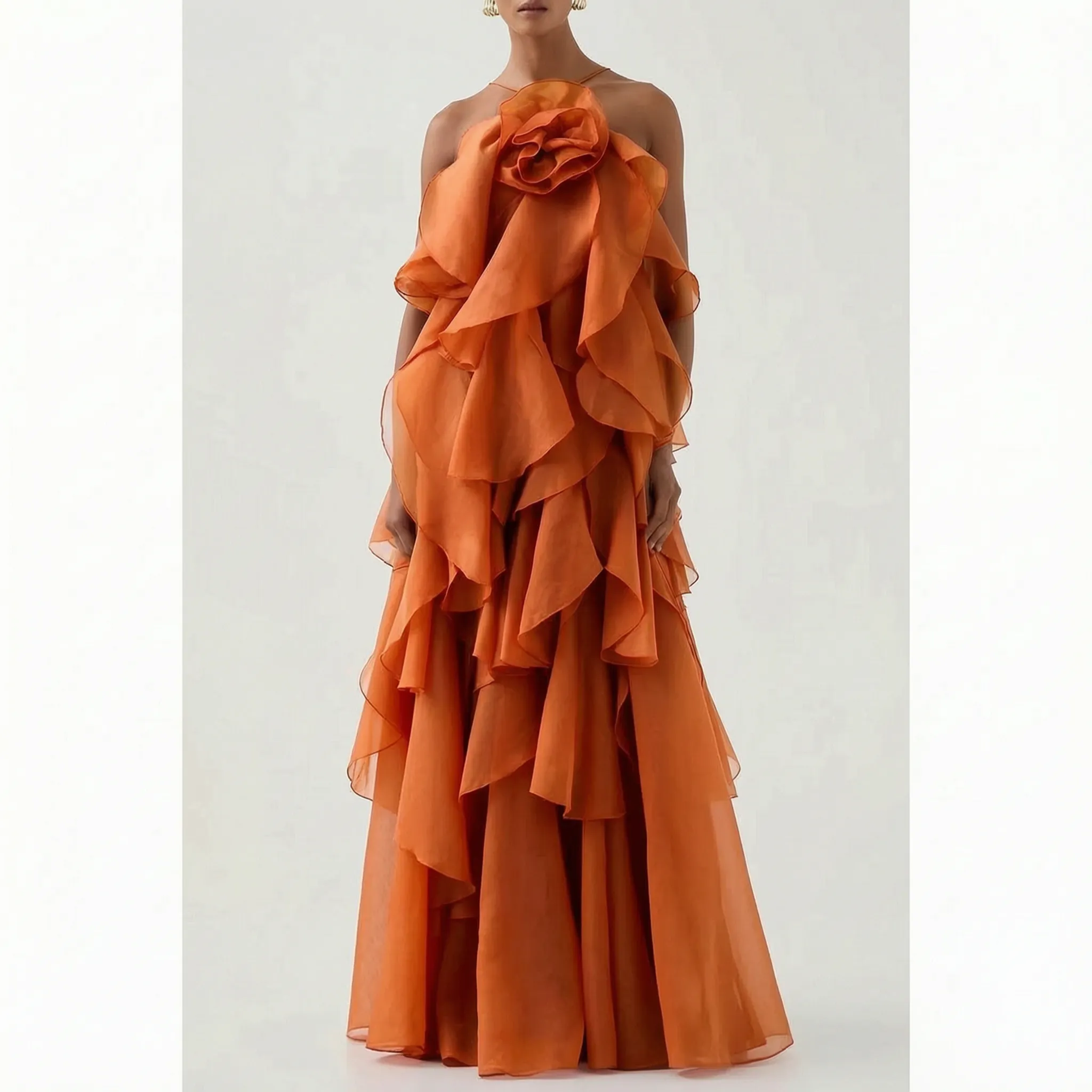 Avelina - Tiered Ruffle Maxi Dress
