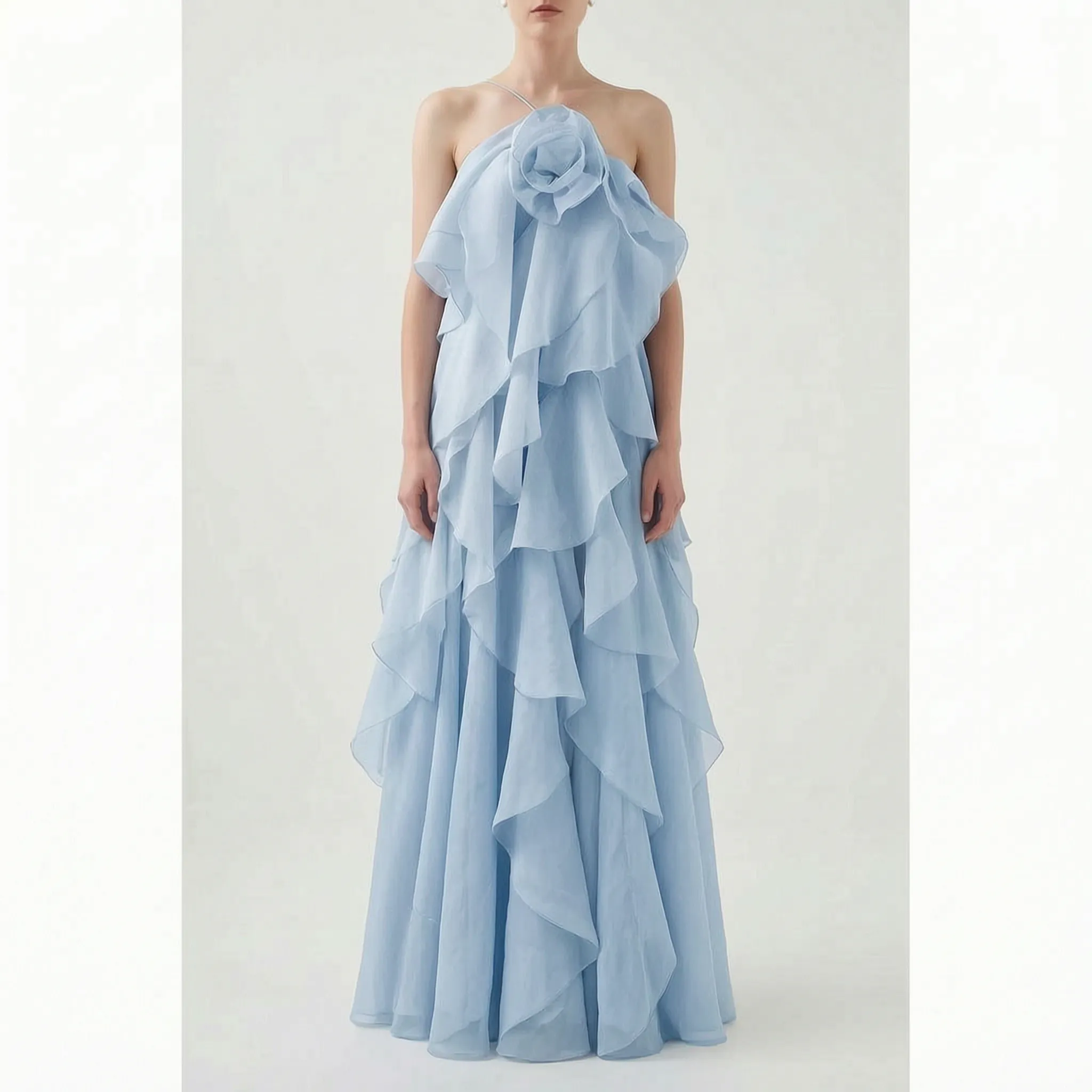 Avelina - Tiered Ruffle Maxi Dress