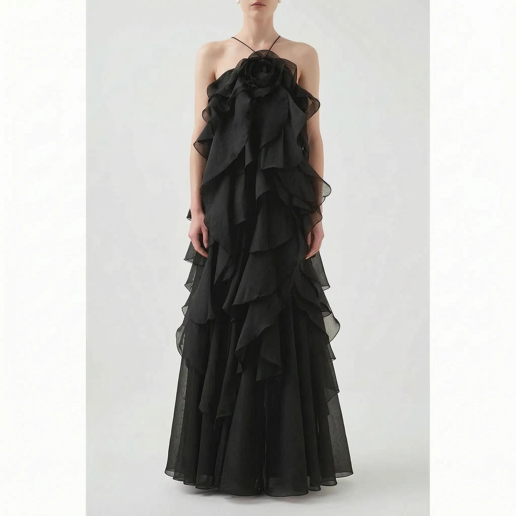 Avelina - Tiered Ruffle Maxi Dress