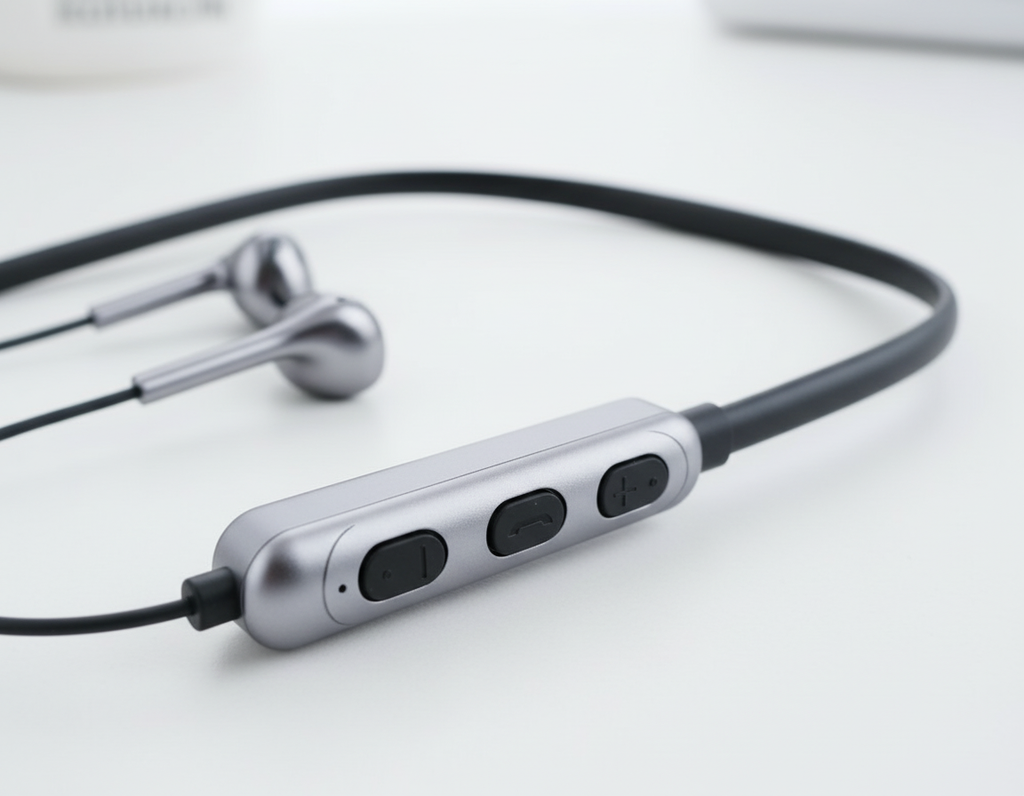 Wireless Headphones – Bluetooth Noise Cancelling Earbuds with Charging Case, Long Battery Life, Lightweight – SoundSync