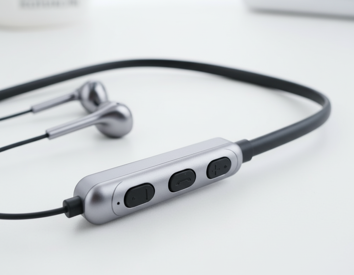 Wireless Headphones – Bluetooth Noise Cancelling Earbuds with Charging Case, Long Battery Life, Lightweight – SoundSync