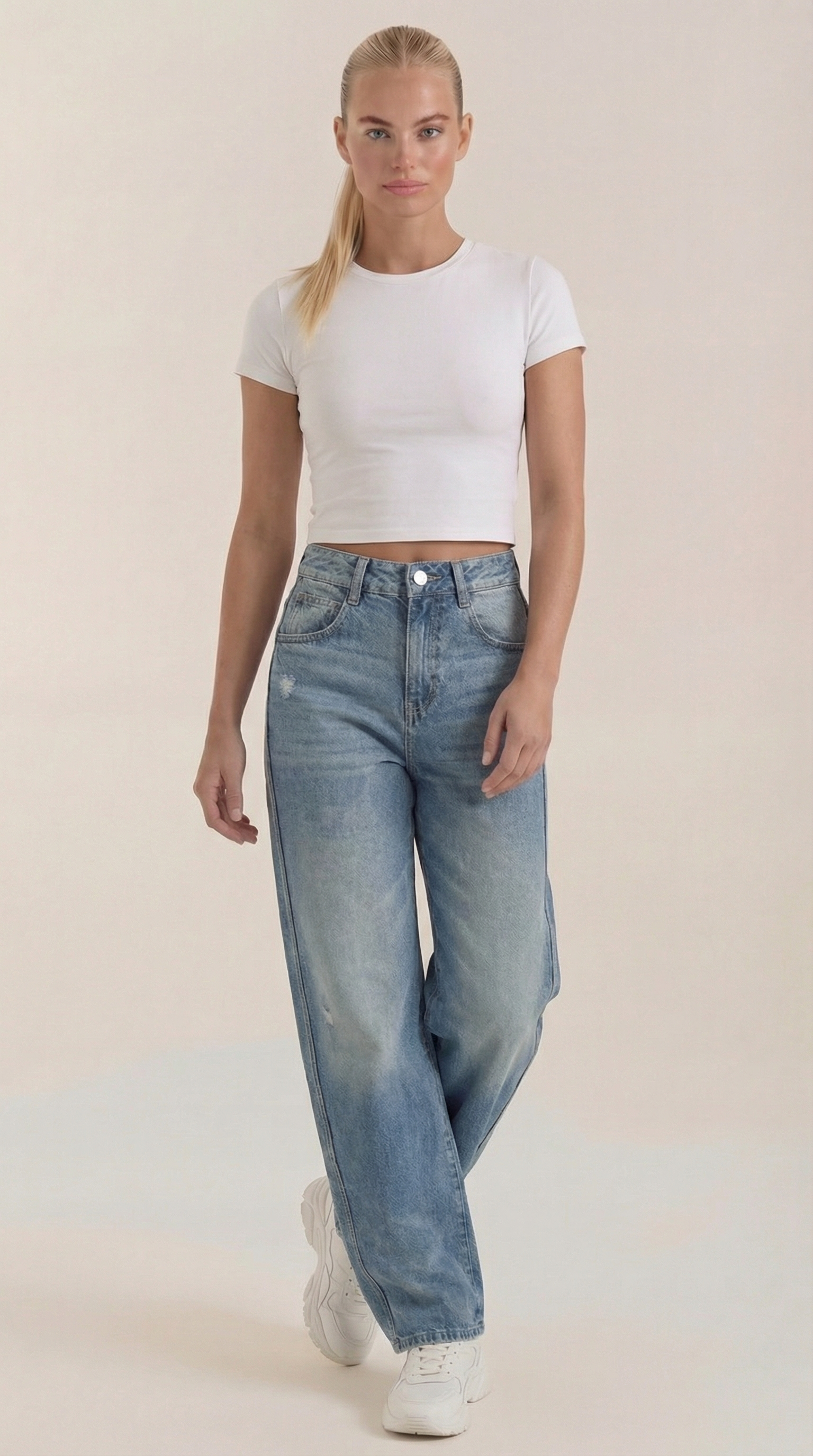 Bridget Wide-Leg Jeans 5