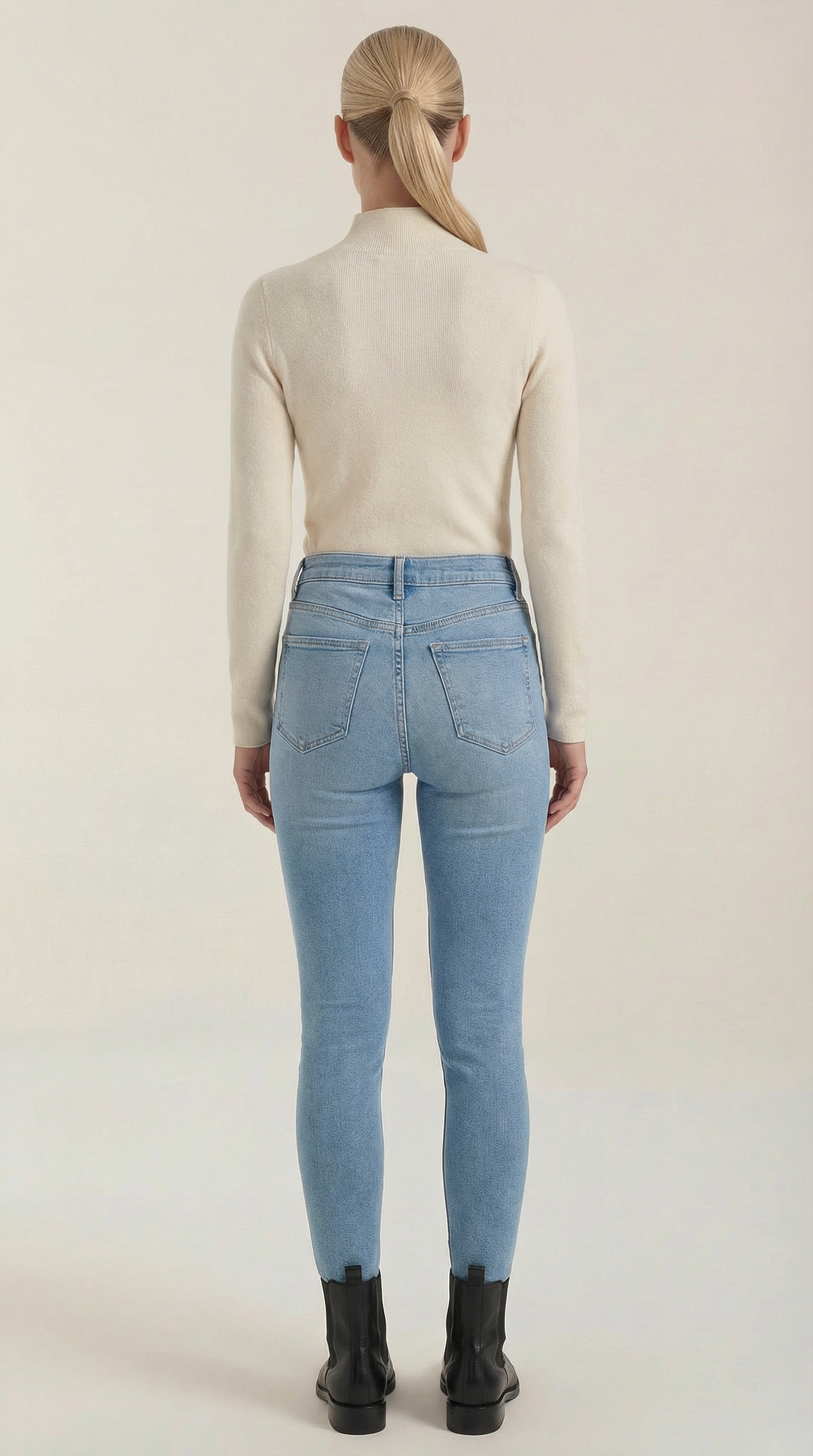 Constance Cotton Mock Neck Top 3