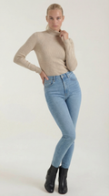 Constance Cotton Mock Neck Top 5