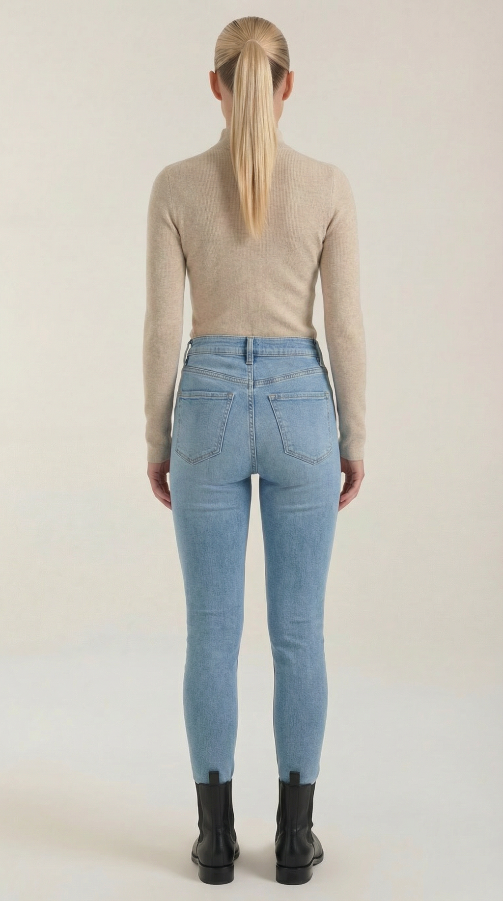 Constance Cotton Mock Neck Top 8