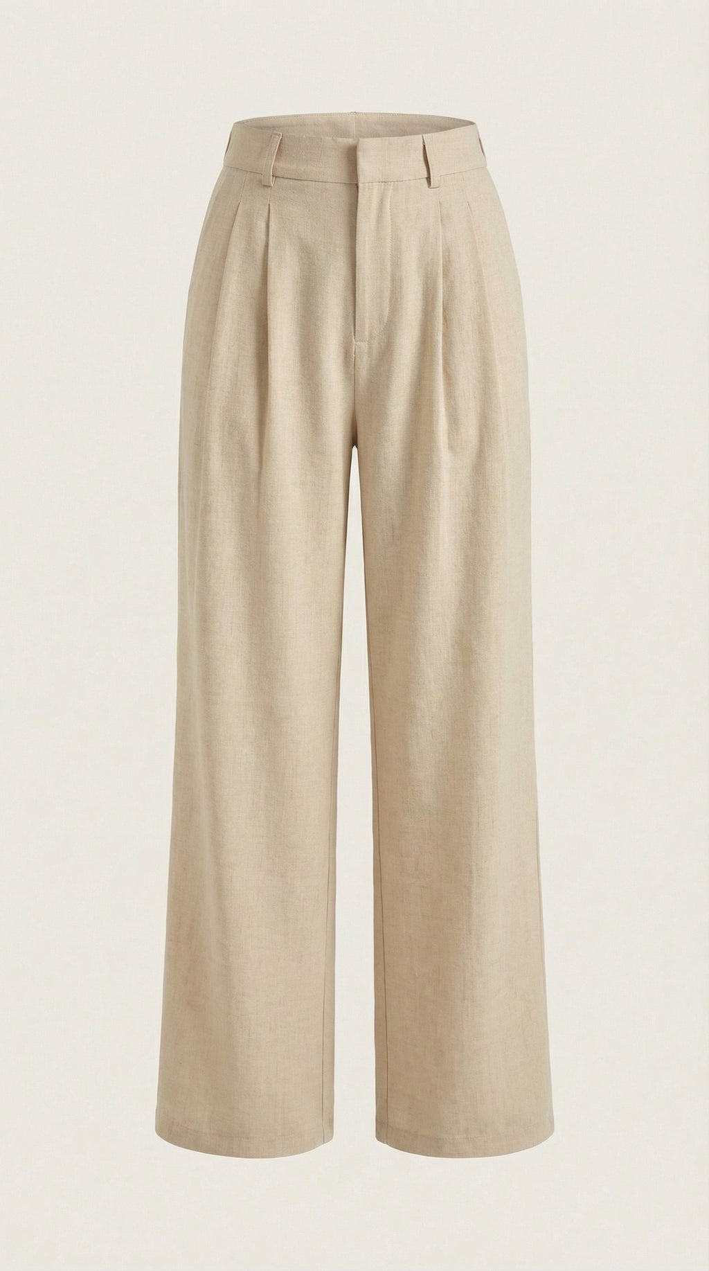 Courtney Pleated High-Rise Wide Leg Pants 4
