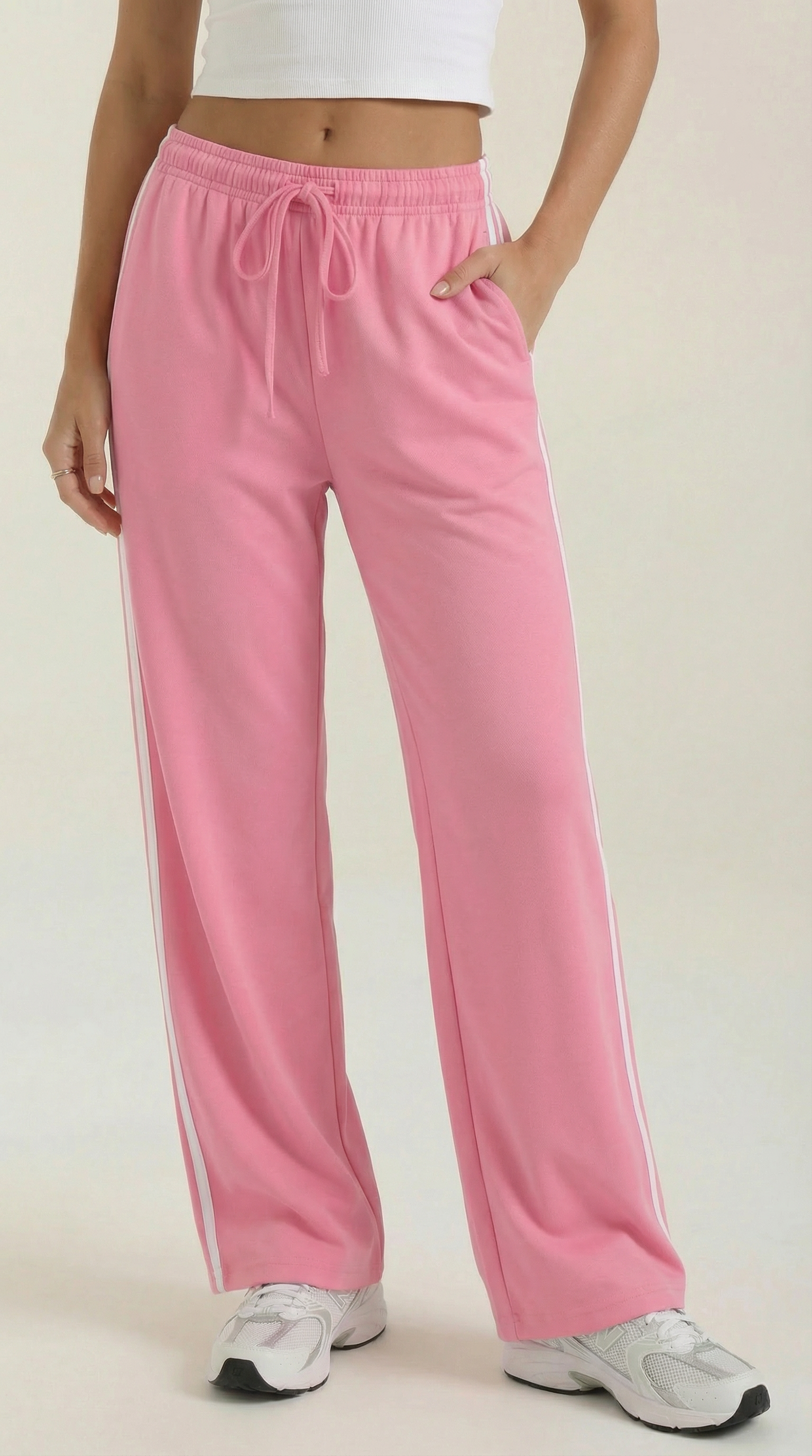 Eileen Wide Leg Track Pants 2