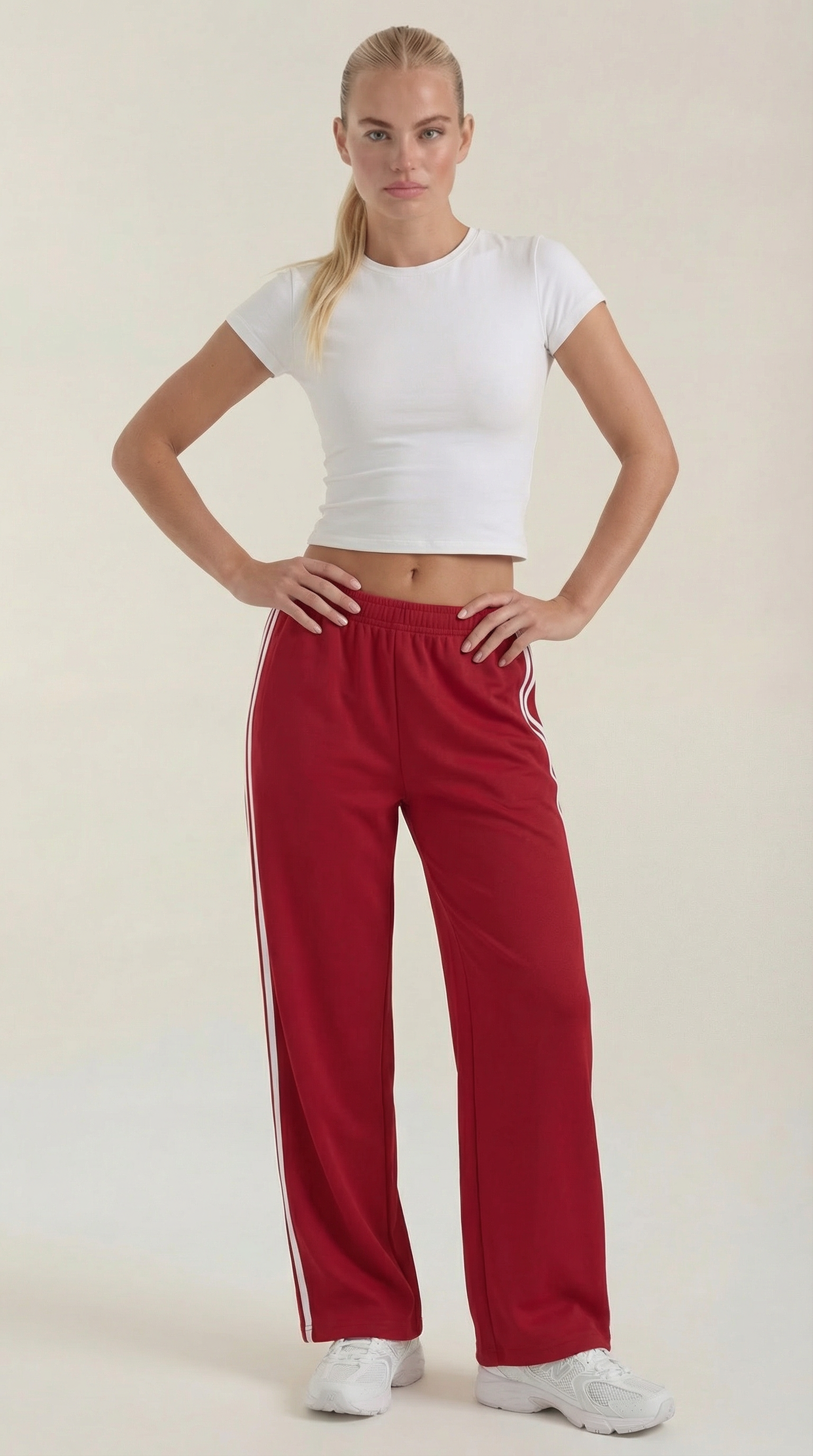 Eileen Wide Leg Track Pants 5