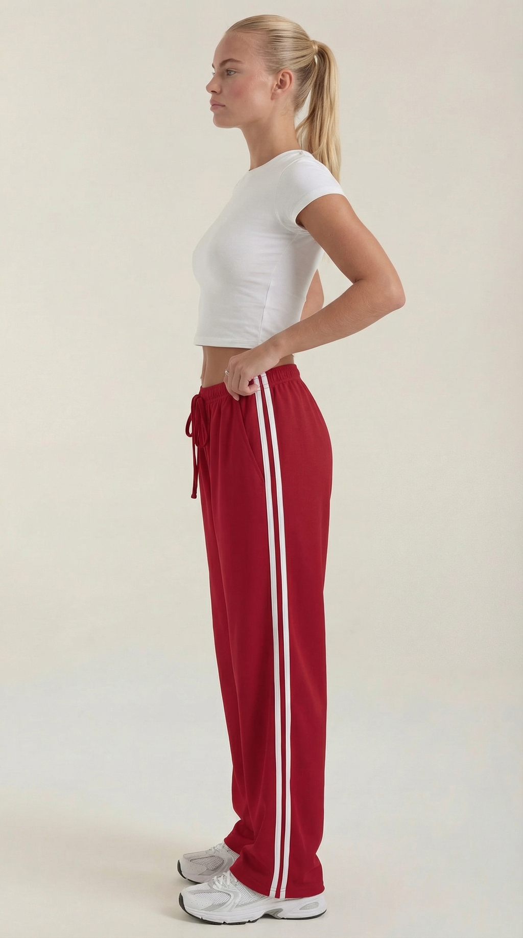 Eileen Wide Leg Track Pants 6
