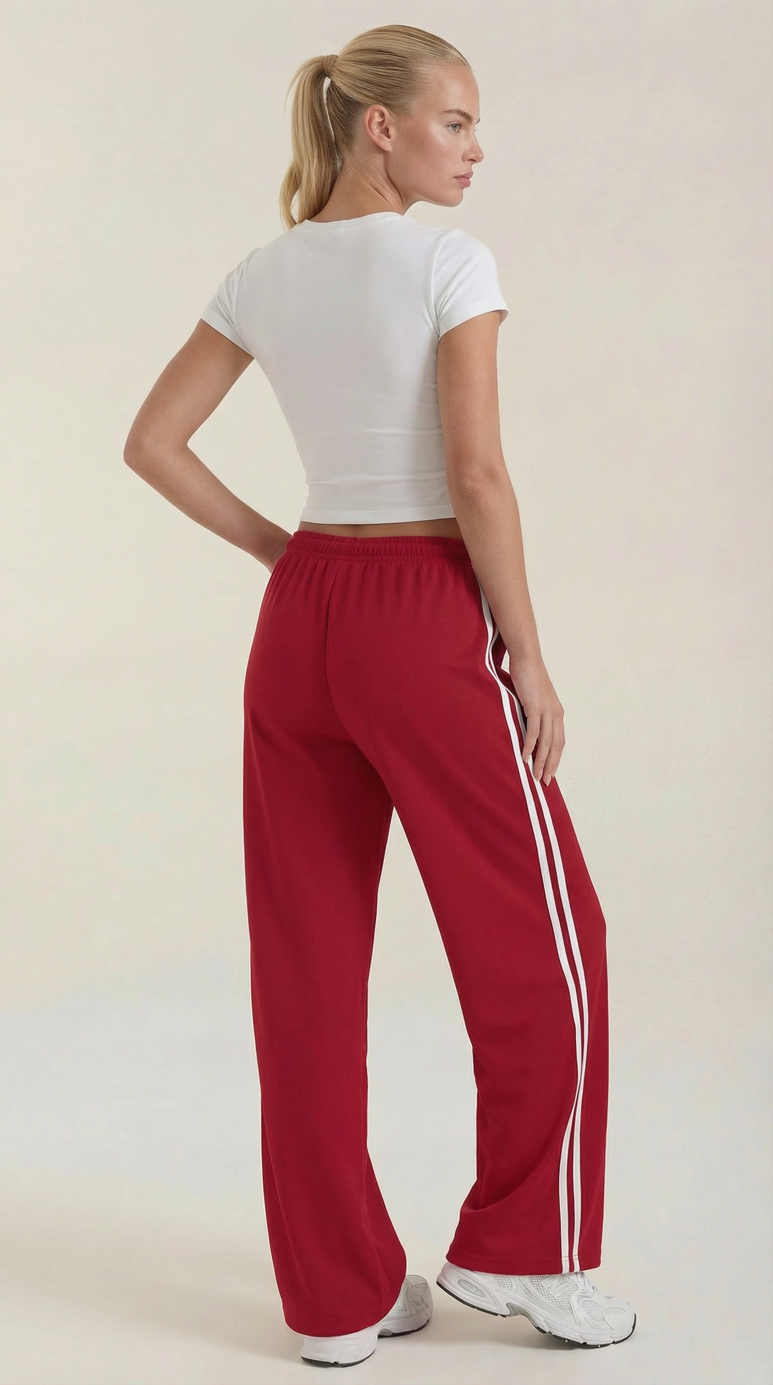 Eileen Wide Leg Track Pants 8