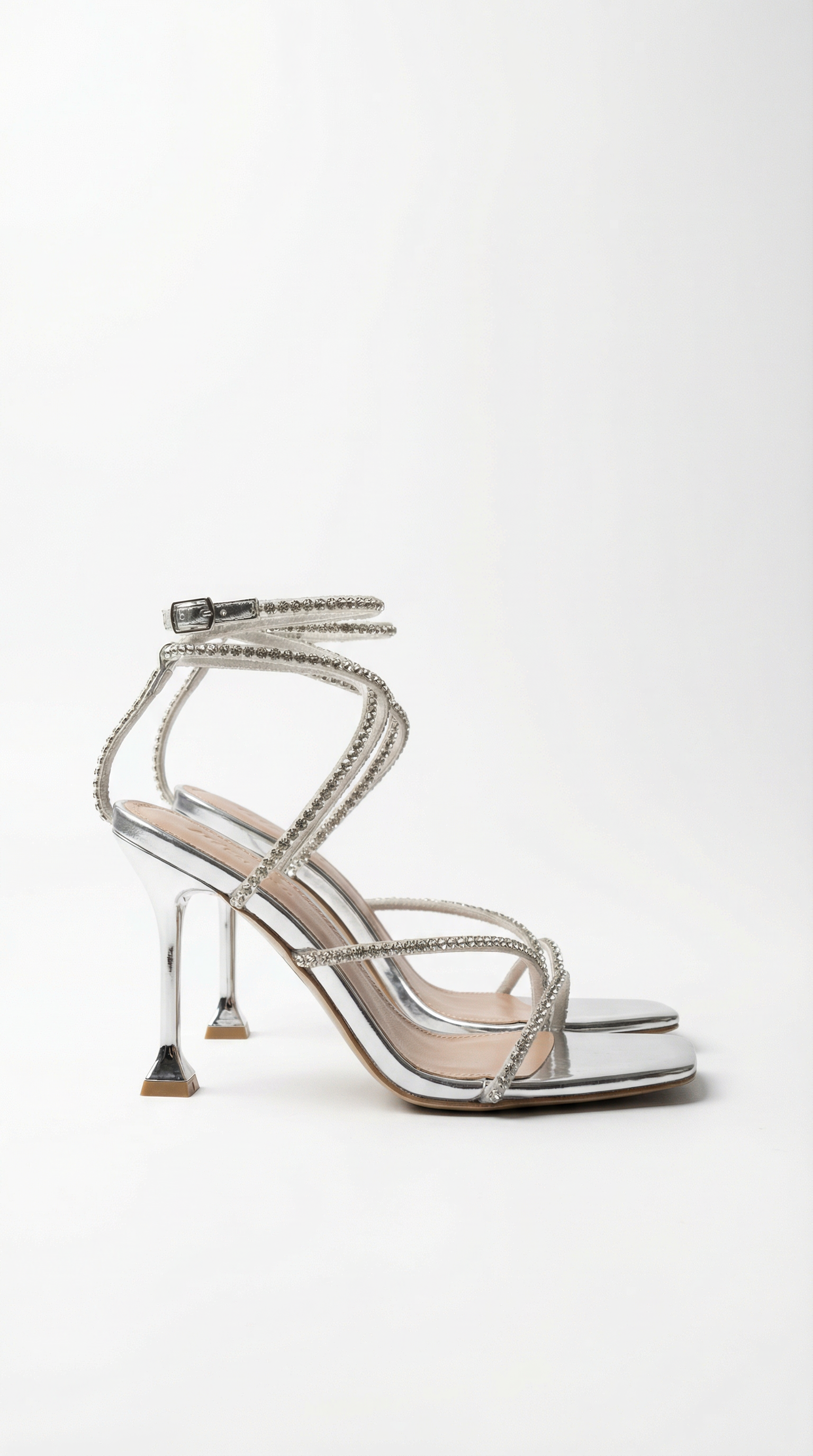 Jennifer Ankle Coil Mid Heels 3