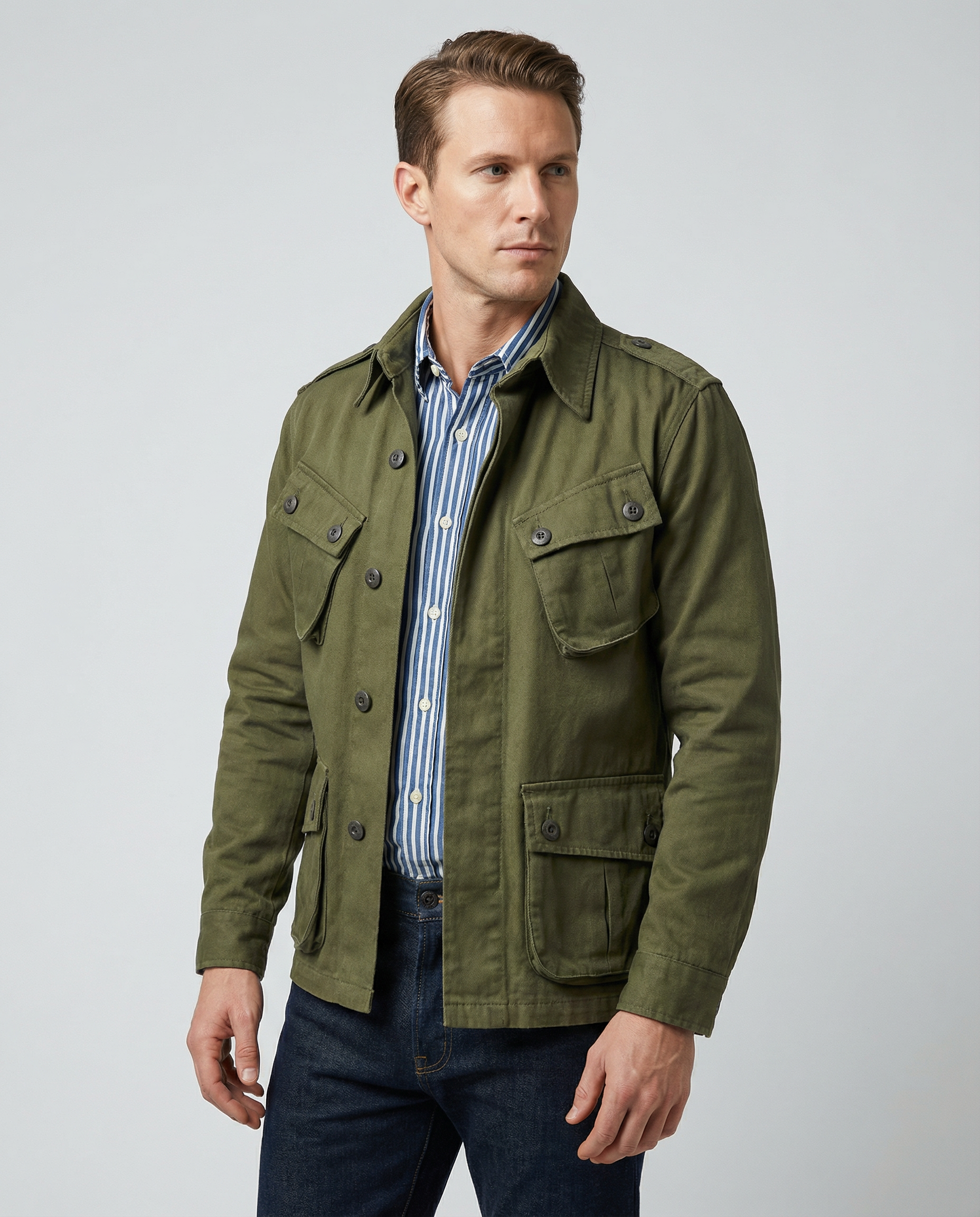 Men's Utility Jacket – Stylish Versatile Streetwear for Everyday Use 0