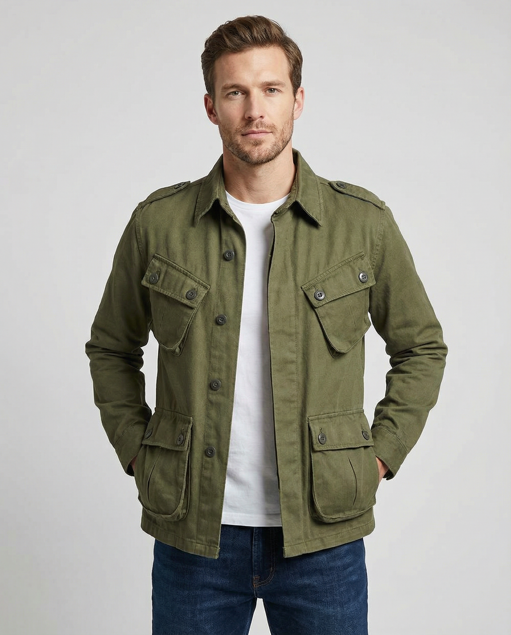 Men's Utility Jacket – Stylish Versatile Streetwear for Everyday Use 1