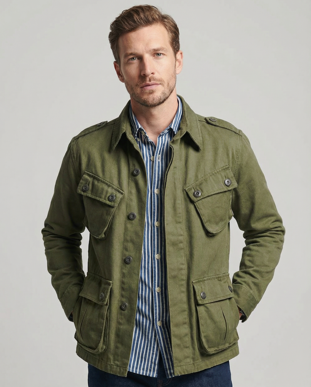 Men's Utility Jacket – Stylish Versatile Streetwear for Everyday Use 3