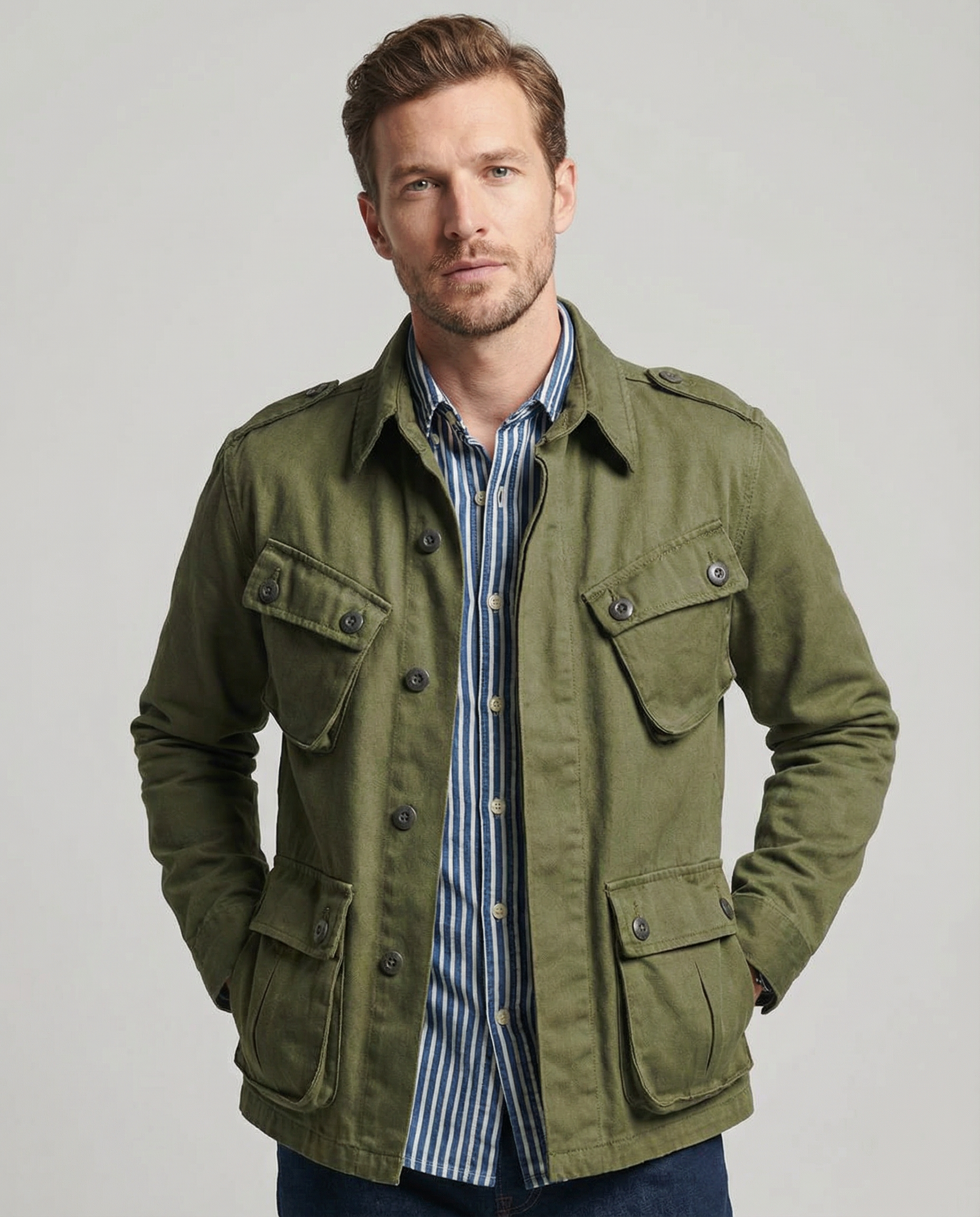 Men's Utility Jacket – Stylish Versatile Streetwear for Everyday Use 3