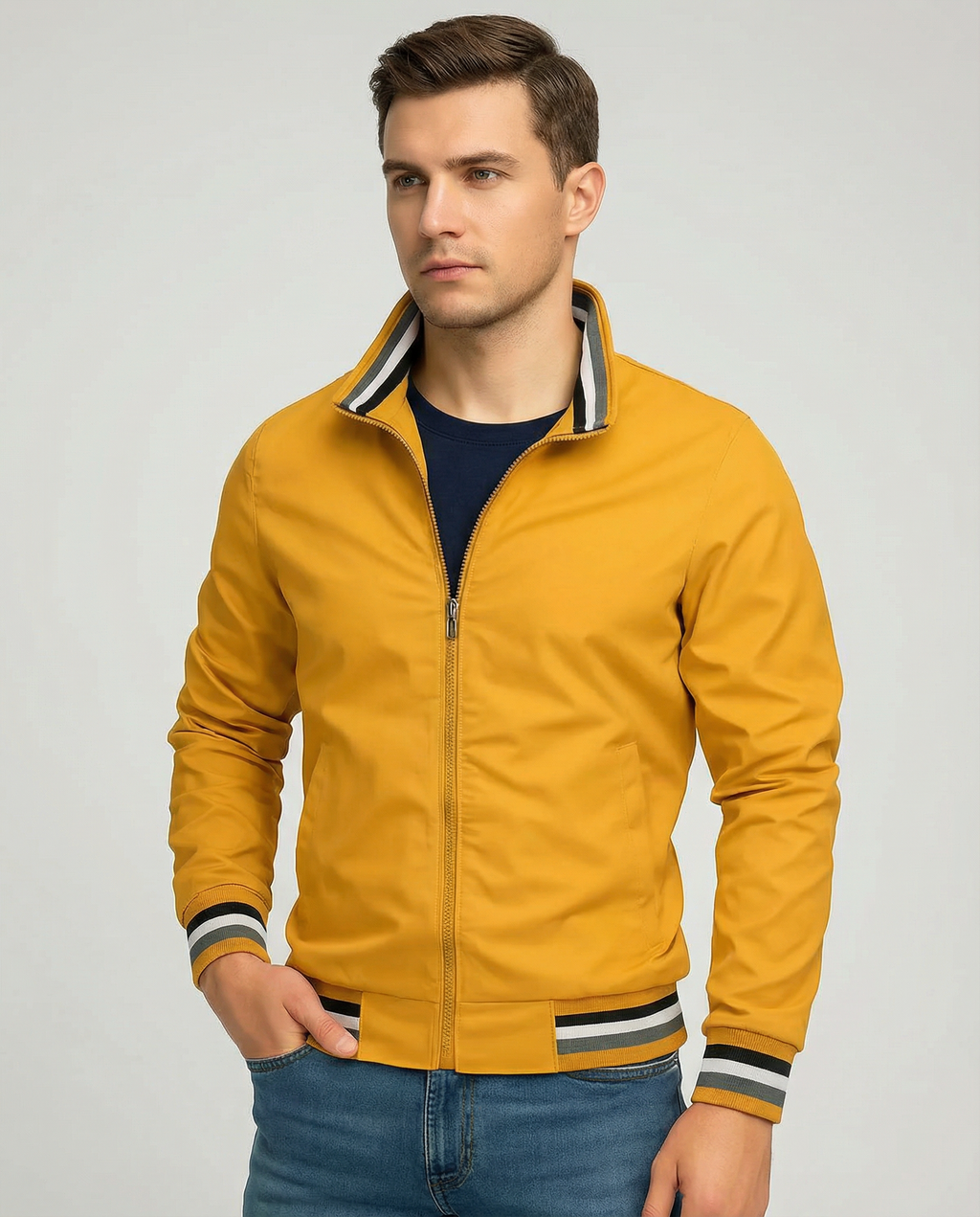 Men's Waterproof Jacket – Lightweight Essential for Outdoor Adventures 1