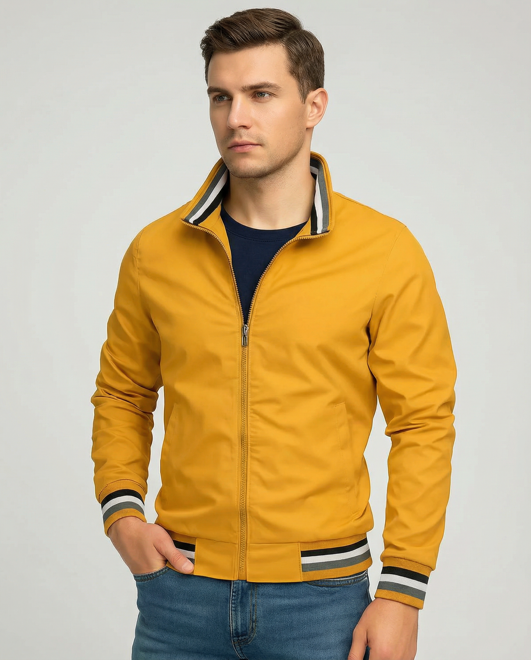 Men's Waterproof Jacket – Lightweight Essential for Outdoor Adventures 1