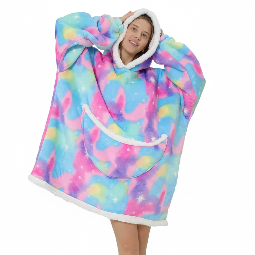 Oversized Fleece Blanket - SnuggleHood