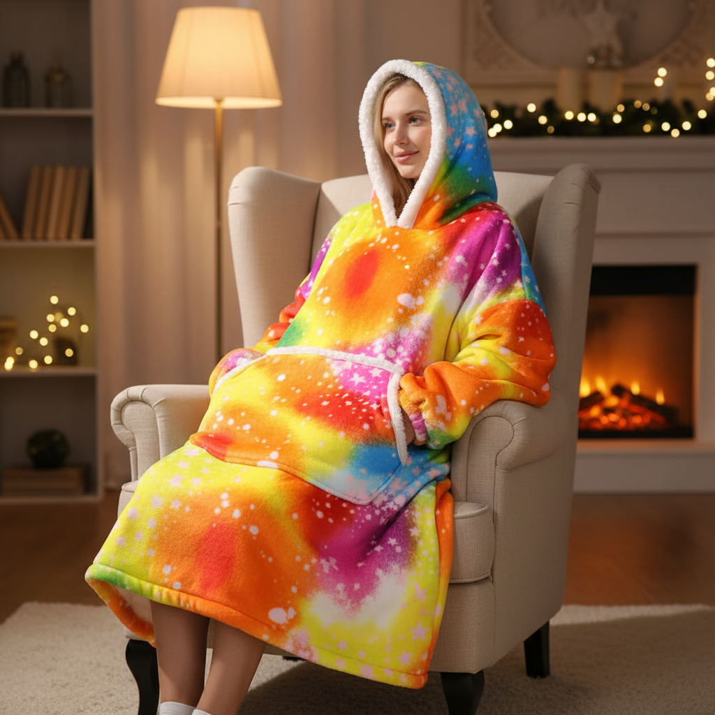 Oversized Fleece Blanket - SnuggleHood