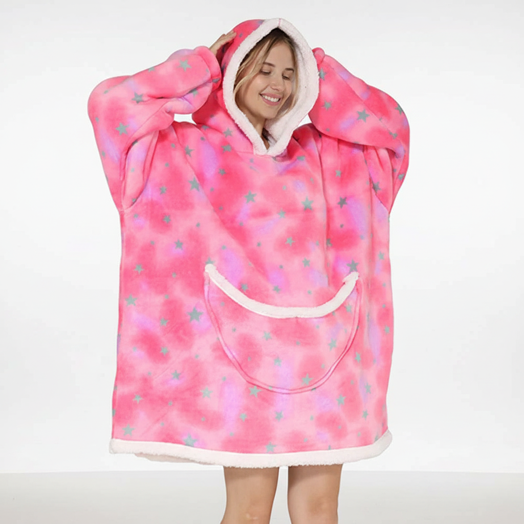 Oversized Fleece Blanket - SnuggleHood