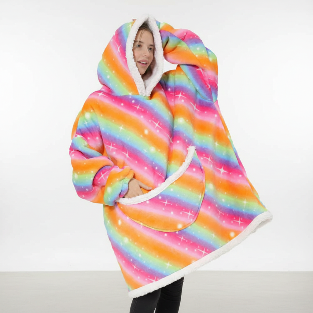 Oversized Fleece Blanket - SnuggleHood