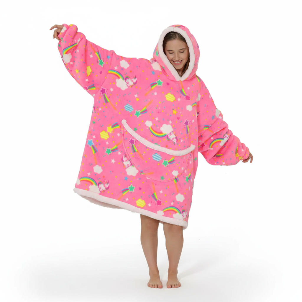 Oversized Fleece Blanket - SnuggleHood