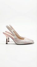 Rachel Lace Heeled Sandals 0