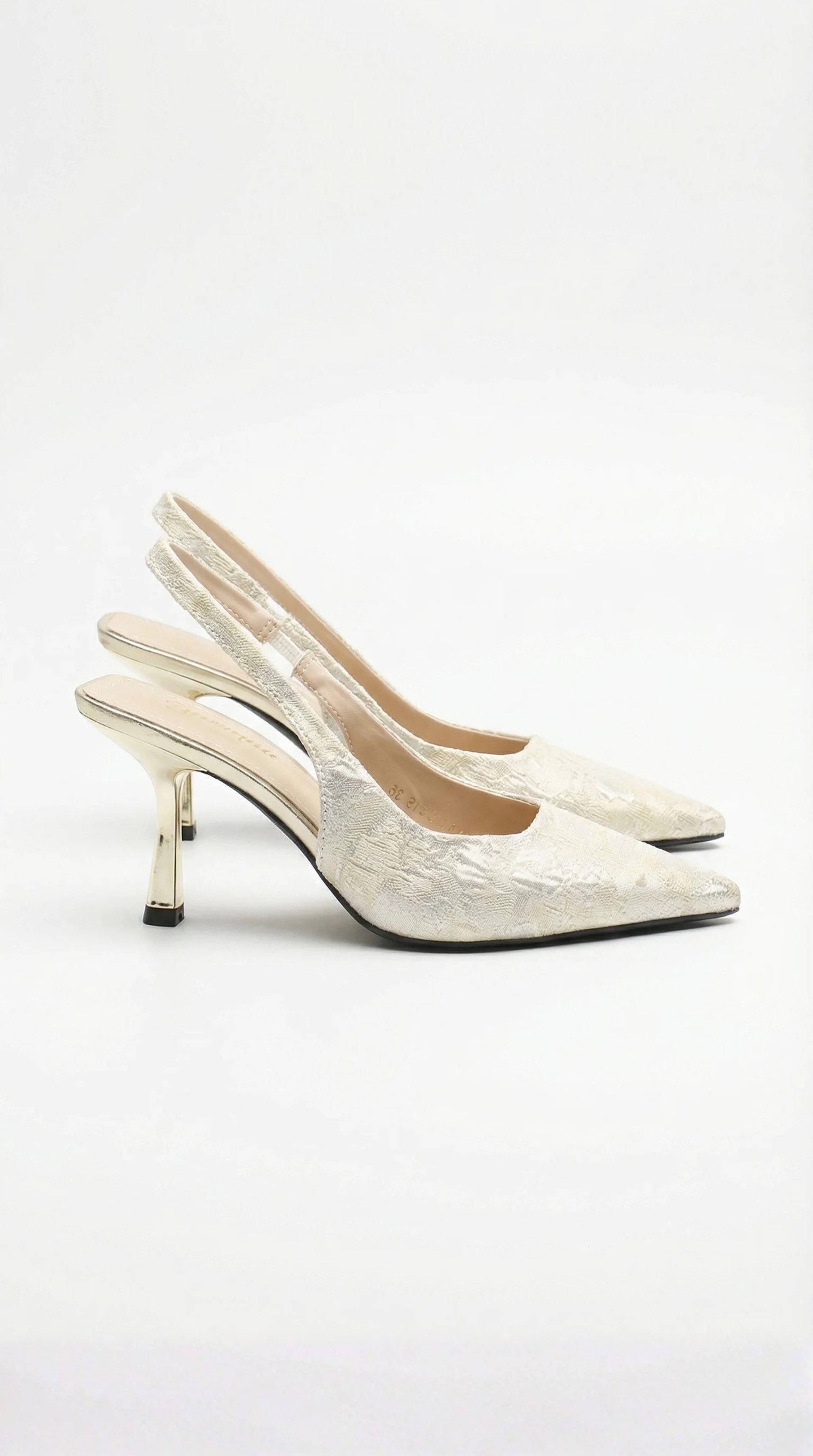 Rachel Lace Heeled Sandals 6
