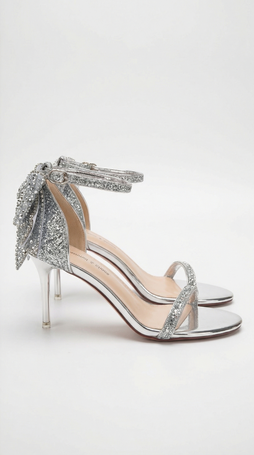 Sarah Diamant Bow Heeled Sandals 0