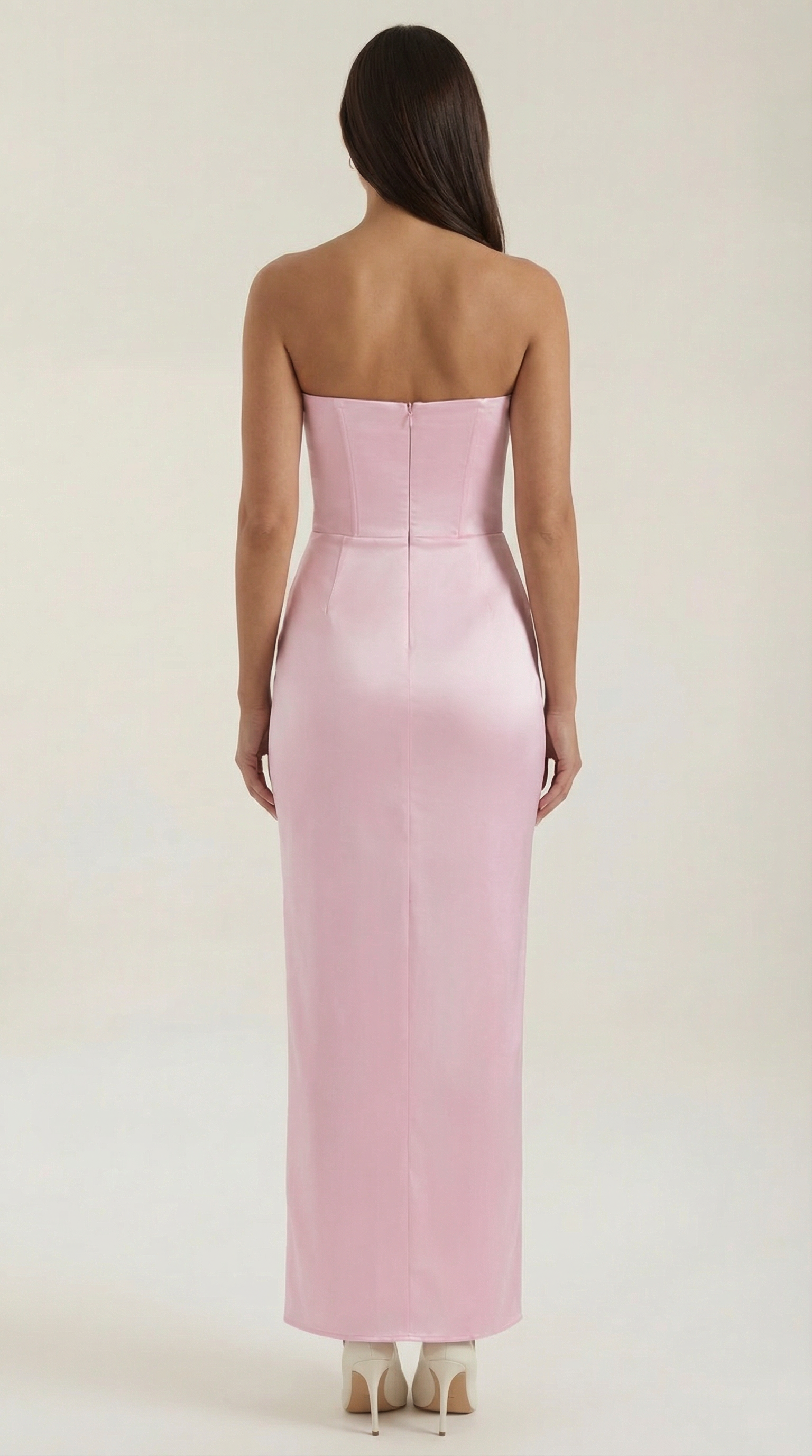 Women's Corset Maxi Dress Bustier Style Formal Long Dress 8
