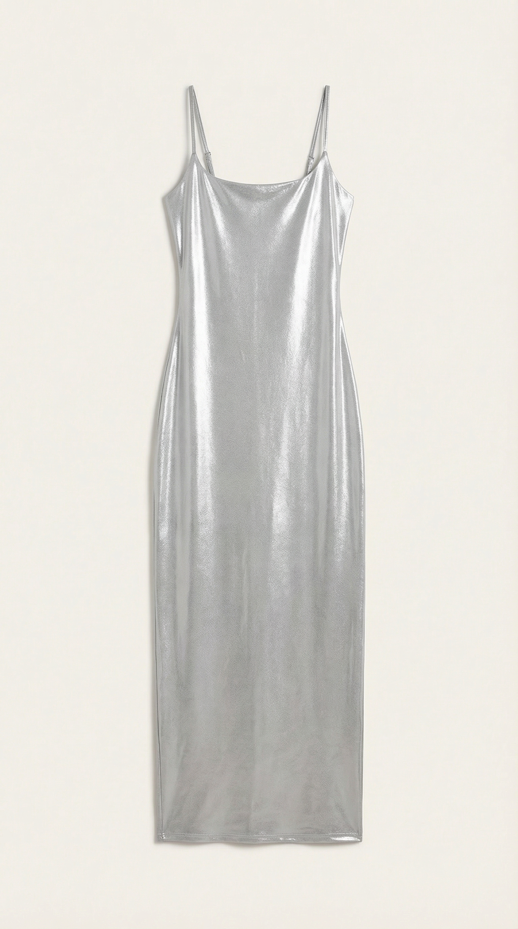 Women's Metallic Bodycon Maxi Dress for Formal Events 4