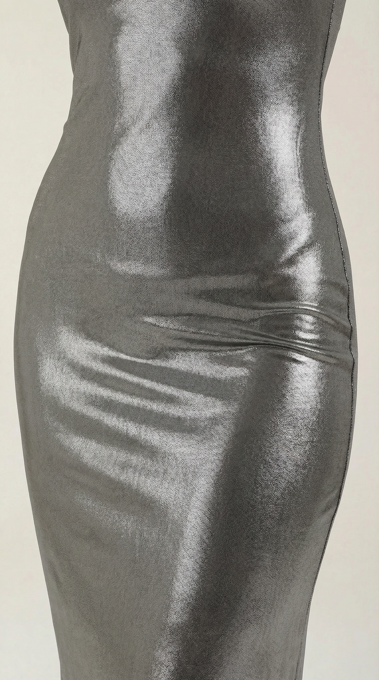 Women's Metallic Bodycon Maxi Dress for Formal Events 7