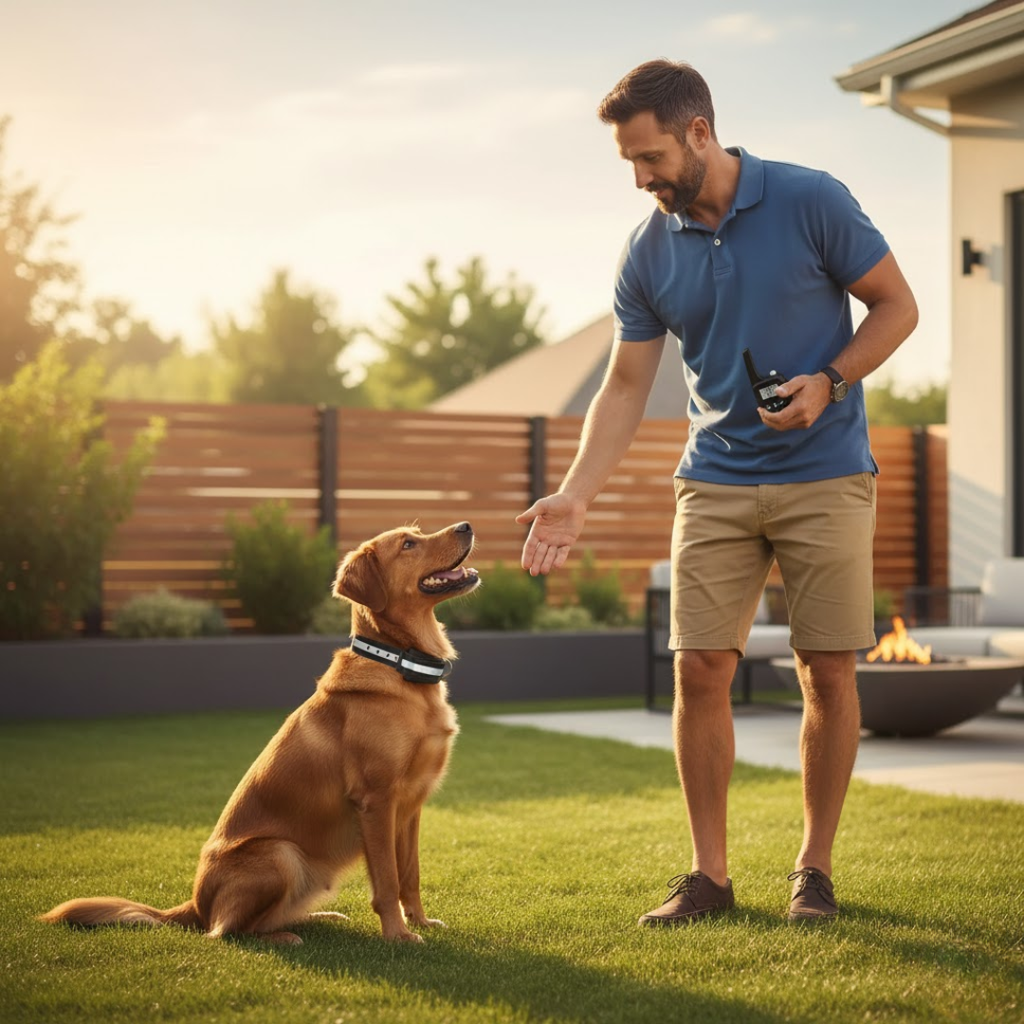 Dog Training Collar – Remote Training Collar with Beep & Vibration, Long Range, IP67 Waterproof – ControlCollar
