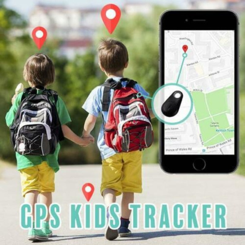 Mini GPS Tracker for Kids – Child Tracker with Real-Time Location, SOS Button & Geofencing, Free App – KidLocate