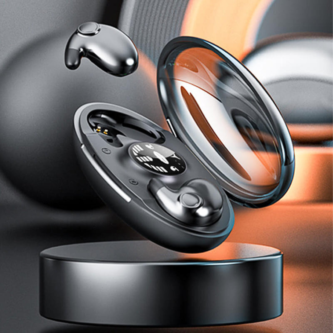 Invisible Wireless Sleep Earbuds – Bluetooth Sleep Headphones for Side Sleepers, IPX5, 3 Colors – SoundWave