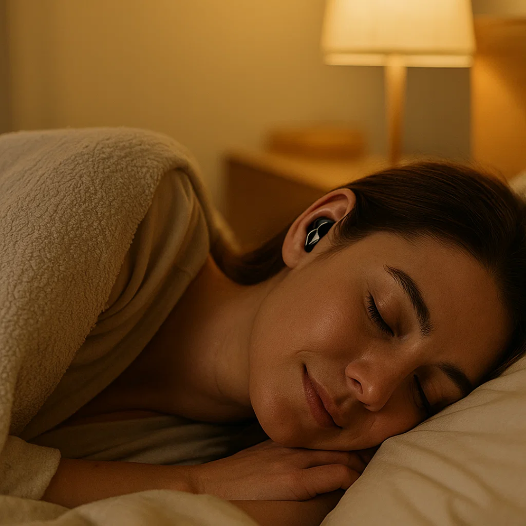 Invisible Wireless Sleep Earbuds – Bluetooth Sleep Headphones for Side Sleepers, IPX5, 3 Colors – SoundWave