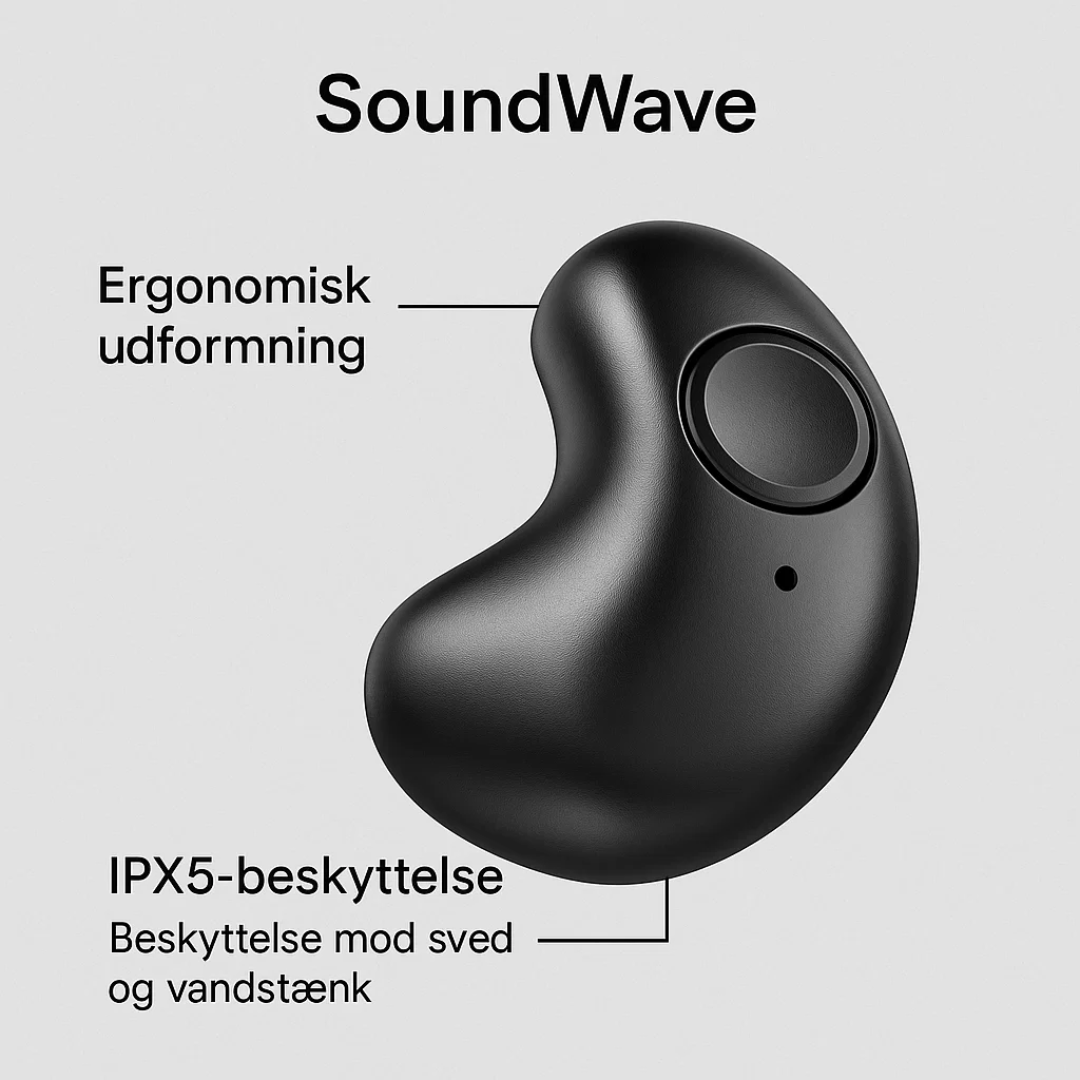 Invisible Wireless Sleep Earbuds – Bluetooth Sleep Headphones for Side Sleepers, IPX5, 3 Colors – SoundWave