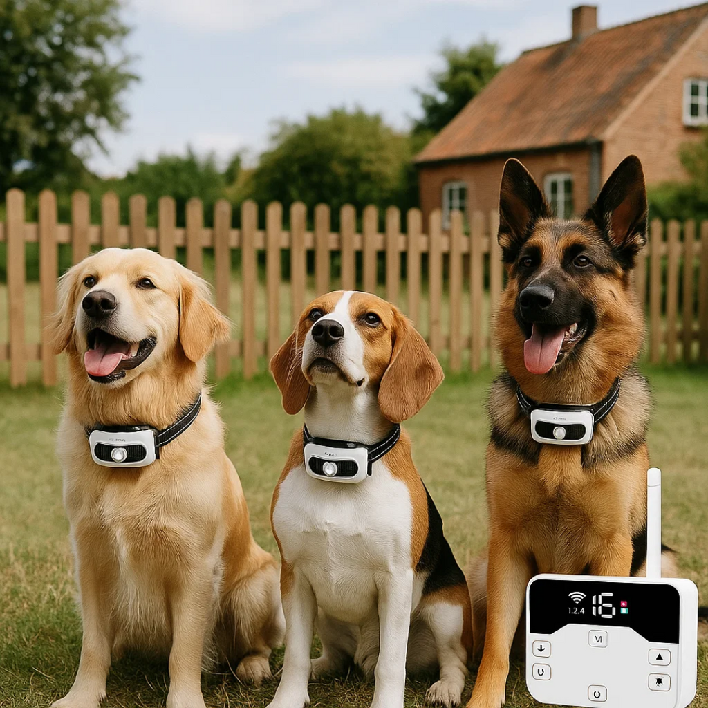 Wireless Dog Fence – Advanced Dog Containment System with GPS Boundary & Training Modes, for 1 or 2 Dogs – TailZone